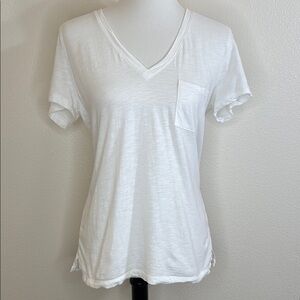 Madewell V- Neck Cotton Tee